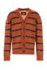 Marni Embroidered Mohair Blend Cardigan - Clay - Thumbnail 1