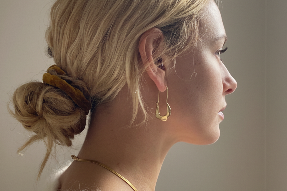 Mercurial NYC Augustus Earring - 14k gold plated - Image 3 of 3