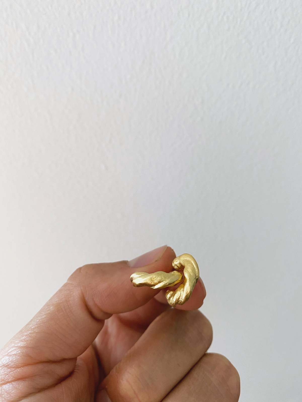 Mercurial NYC French Flowers Vivy Hoops - Image 3 of 5