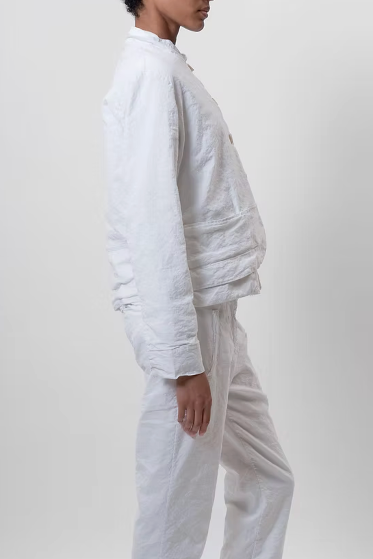 Aequamente Crop Jacket - White - Image 2 of 3