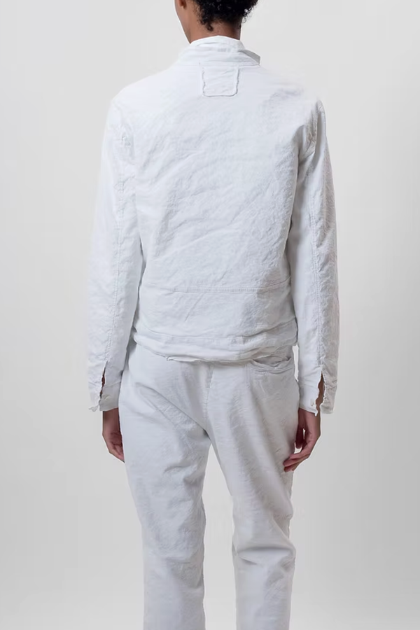 Aequamente Crop Jacket - White