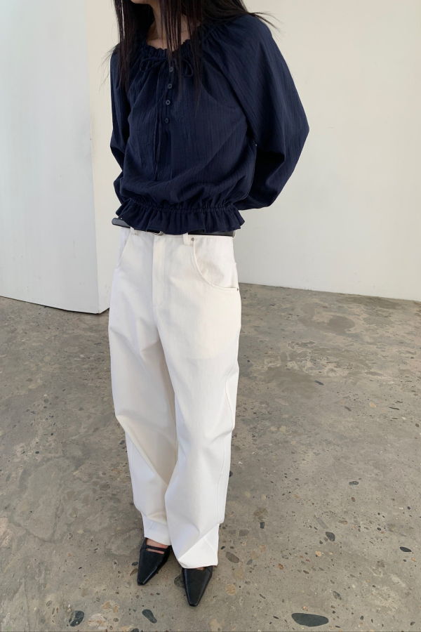 The NKC Store Rima Pants - White