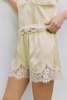 Azalea Josephine Lace Trim Shorts - Thumbnail 1
