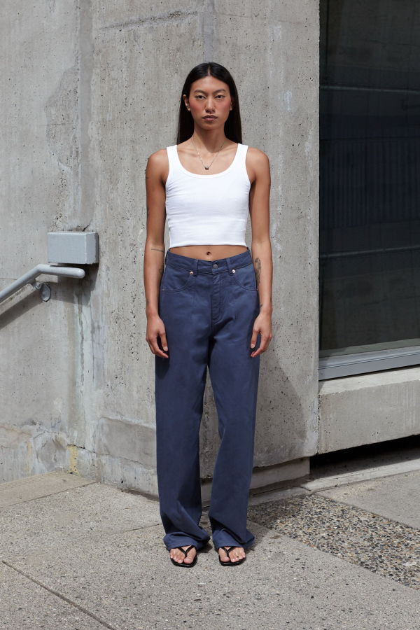 Decade Studio Noel Chino Pants - Indigo