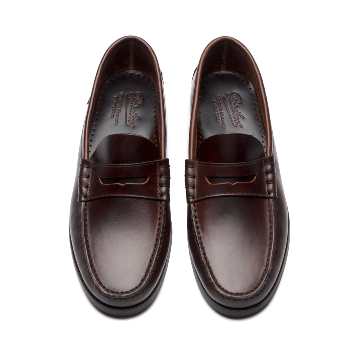 Paraboot Coraux Lis America Loafer - Marron - Image 4 of 7