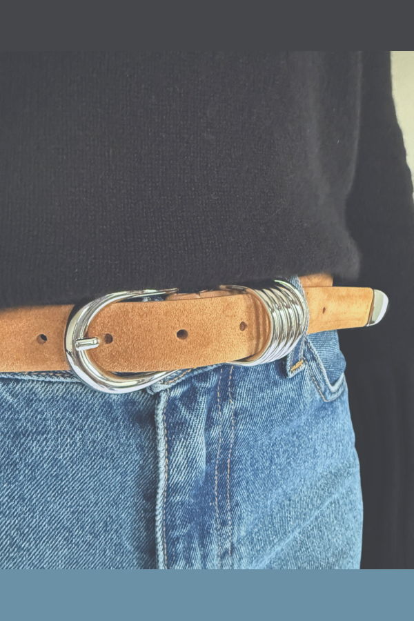 Dehanche Hollyhock Belt - Silver
