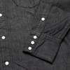 Orslow Black Denim Western Shirt - Thumbnail 8
