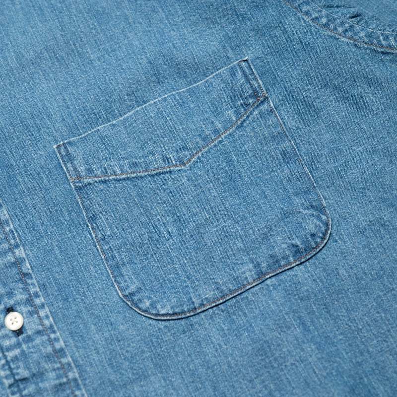 Orslow Denim Button Down Shirt