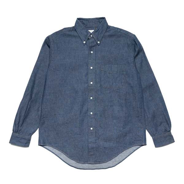 Orslow Denim Button Down Shirt