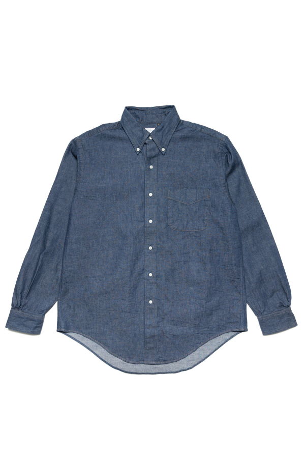 Orslow Denim Button Down Shirt