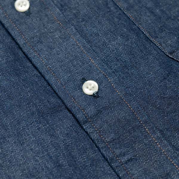Orslow Denim Button Down Shirt