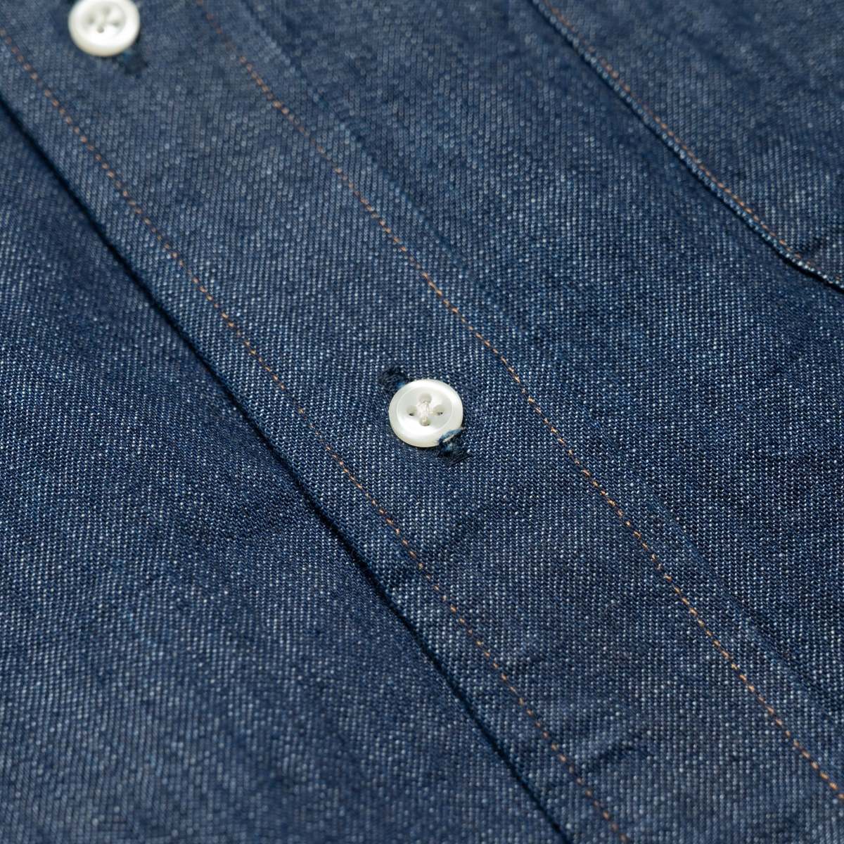 Orslow Denim Button Down Shirt - Image 5 of 8