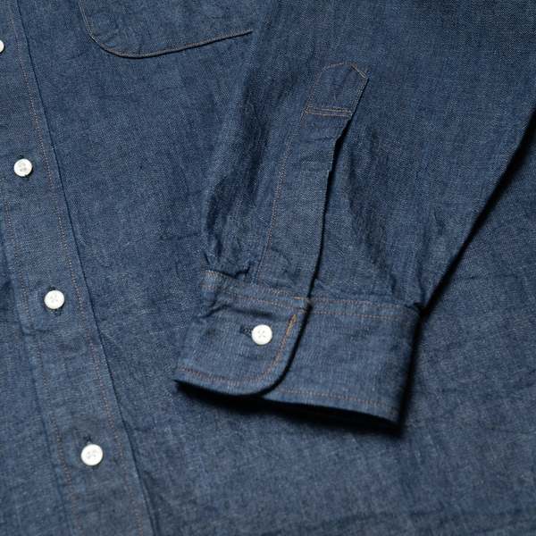 Orslow Denim Button Down Shirt