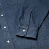 Orslow Denim Button Down Shirt - Thumbnail 8