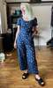 Birds of North America Whinchat Gatherer Jumpsuit - Navy Blue - Thumbnail 4
