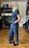 Birds of North America Whinchat Gatherer Jumpsuit - Navy Blue - Thumbnail 6