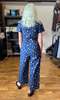 Birds of North America Whinchat Gatherer Jumpsuit - Navy Blue - Thumbnail 8