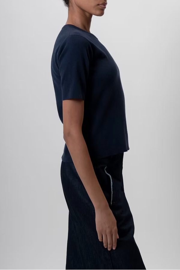 Aequamente Knit T-Shirt - Abisso