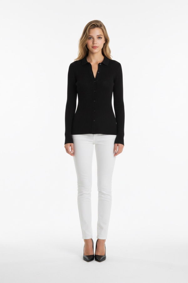 360 Cashmere Madeline Sweater - Black