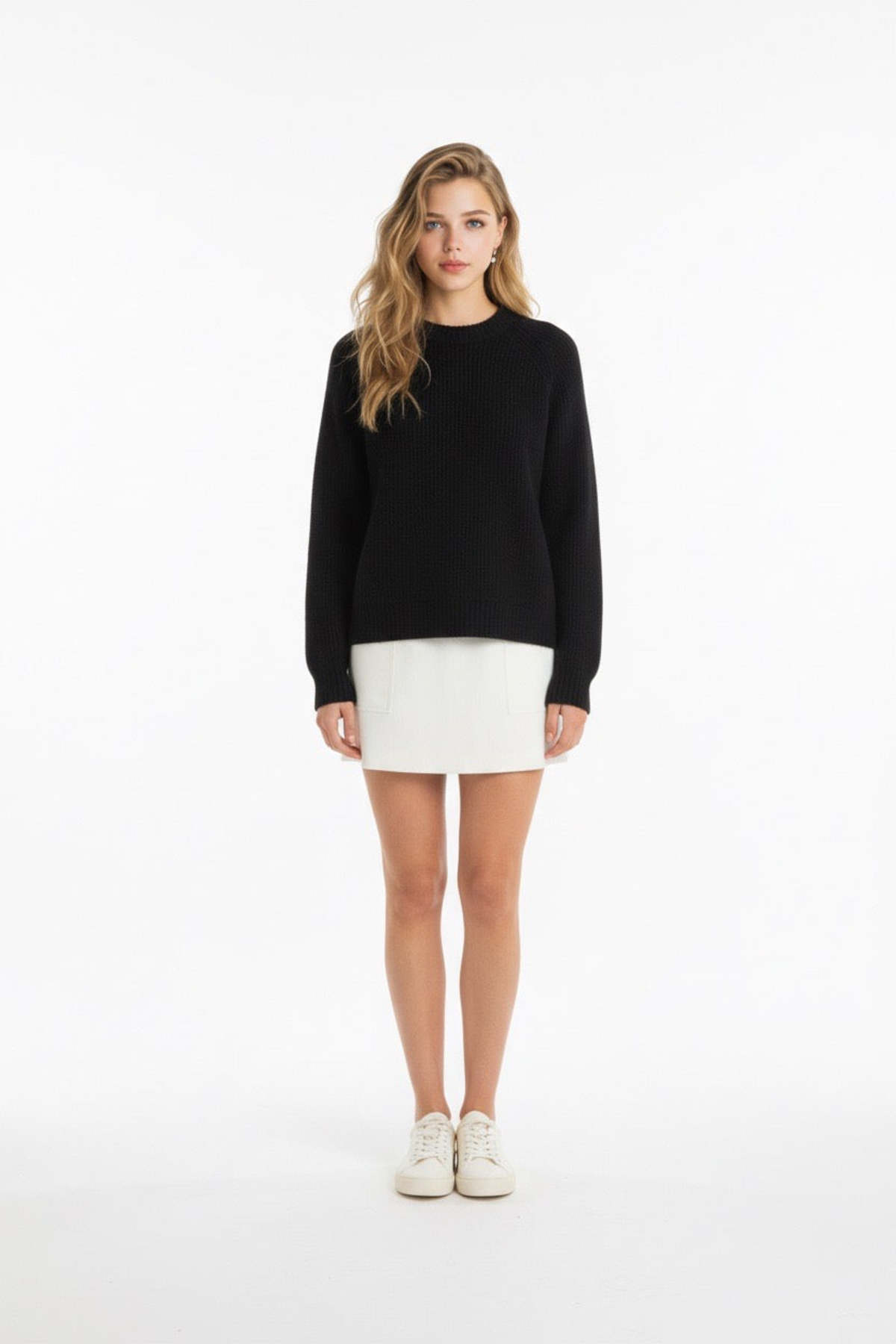 360 Cashmere Taylor Pullover - Black - Image 1 of 2