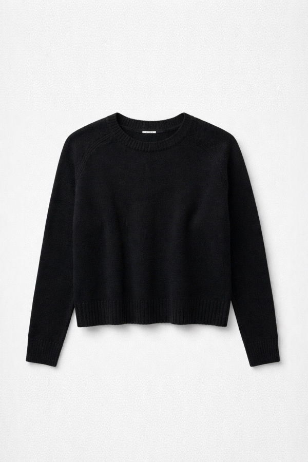 360 Cashmere Taylor Pullover - Black