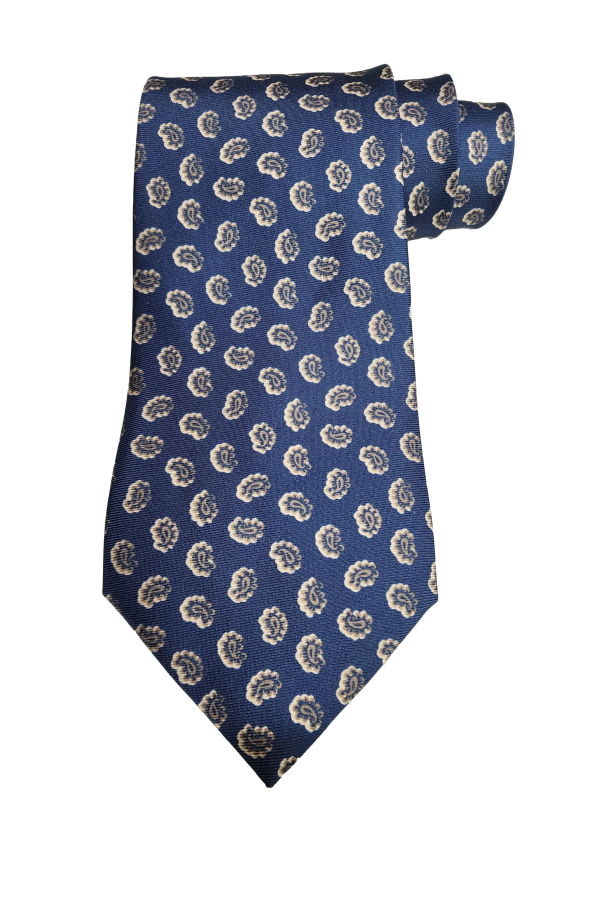 Etro Jacquard Paisley Print Silk Neck Tie