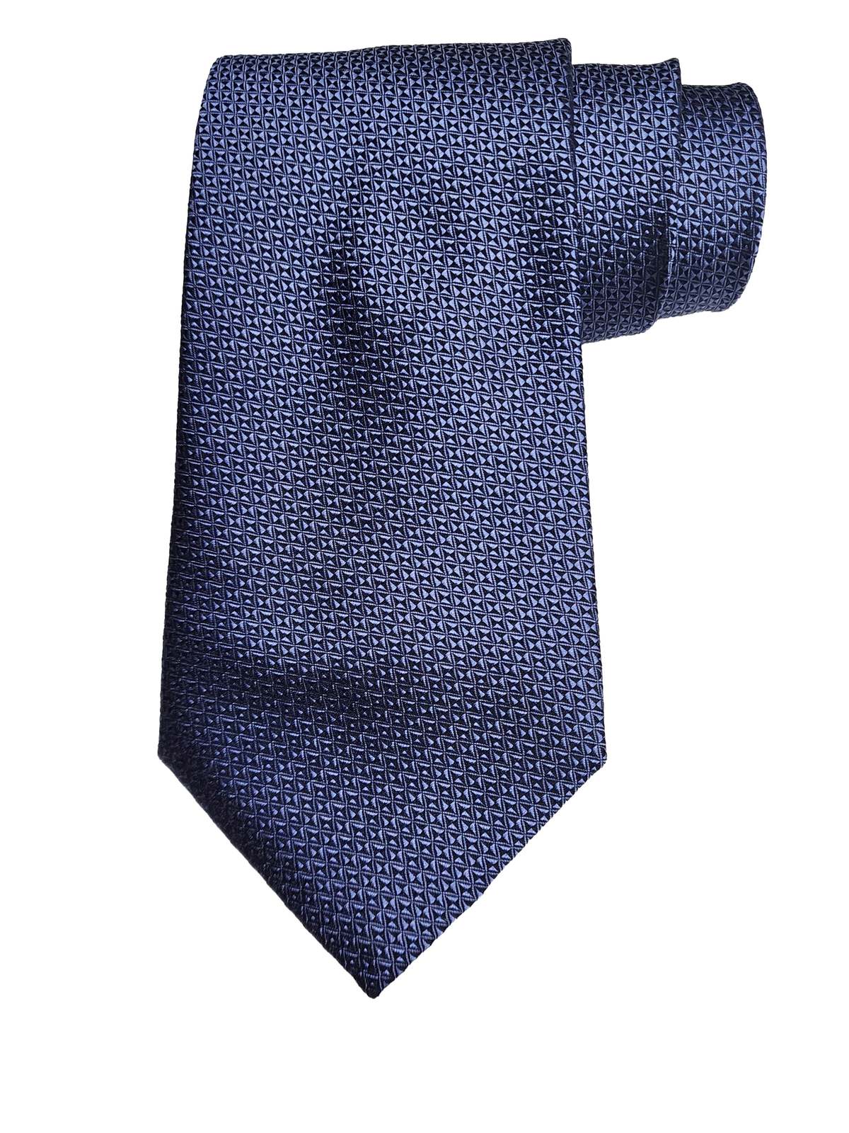 Etro Jacquard Paisley Print Silk Tie - Blue - Image 1 of 1
