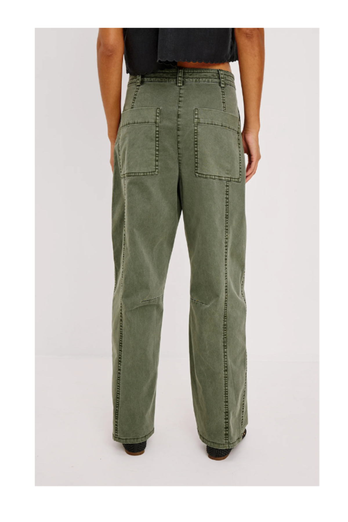 Rails Lunar Pant - Military Olive - Image 3 of 3
