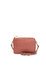 Clare V. Midi Sac in Rose Clay Woven Checker Crossbody Bag - Thumbnail 1