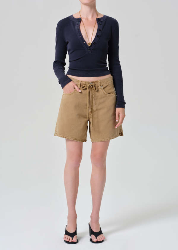 Citizens of Humanity Brynn Drawstring Short Shorts