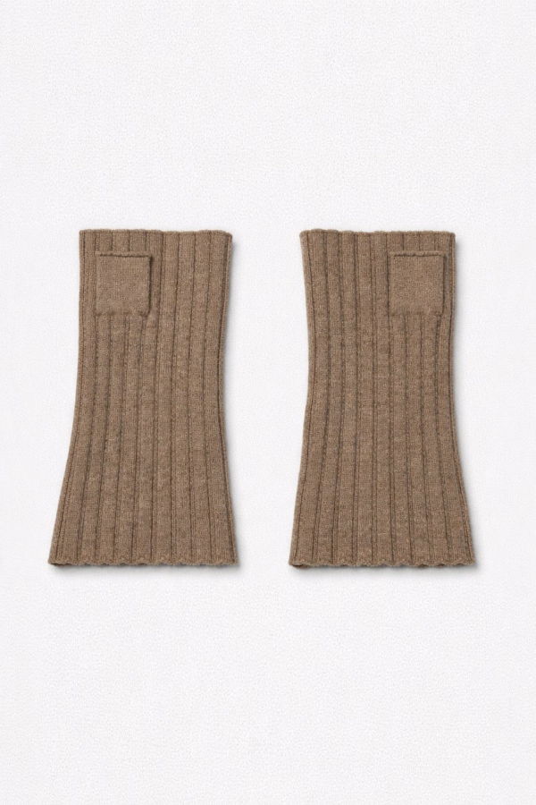 Brodie Luxe Ribbed Wrist Warmers