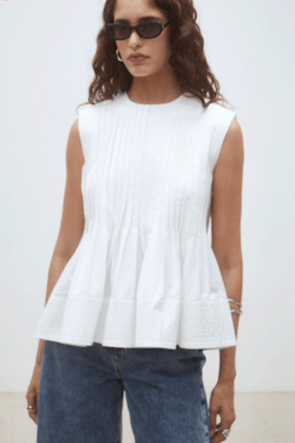 Suncoo Luigi Top - White