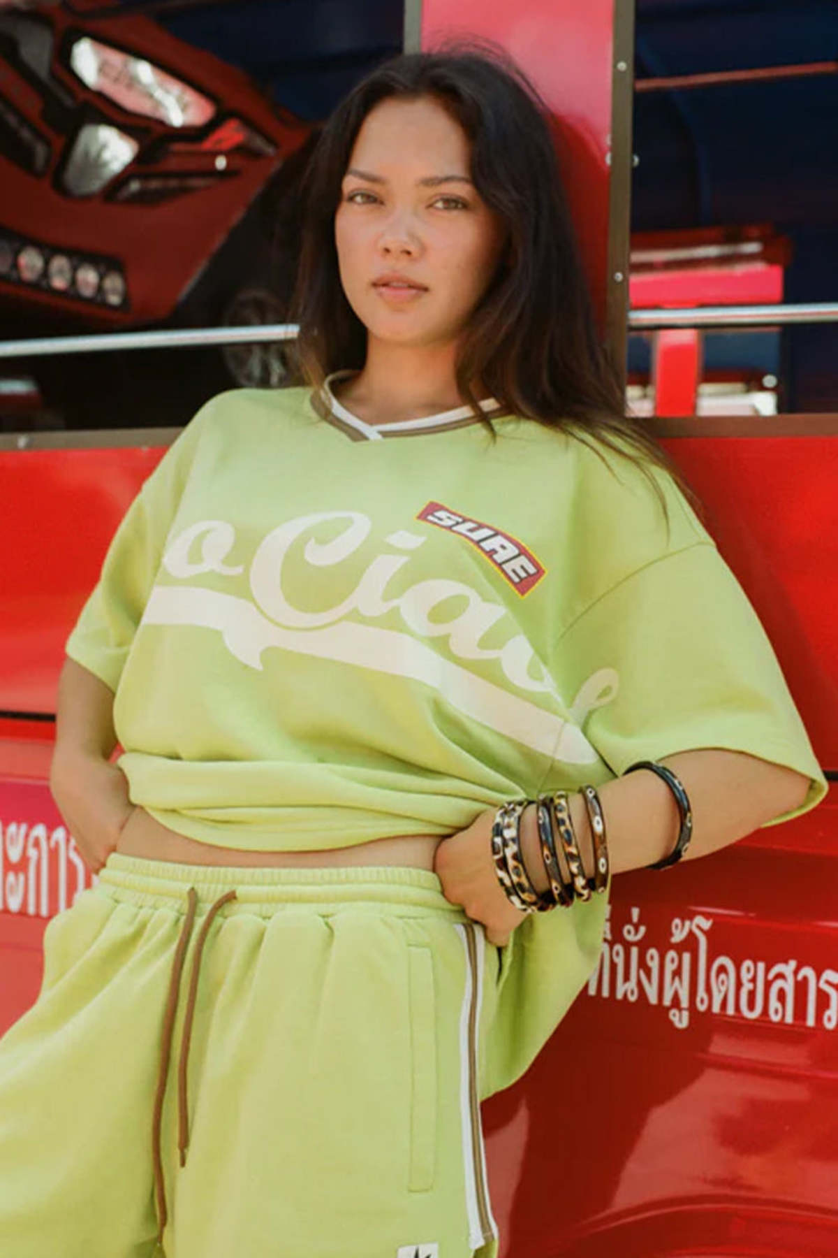 CIAO CIAO Enzo Sport Jersey - Lime Green - Image 1 of 11