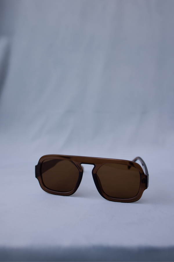 Pipe & Row Veda Sunglasses - Tea Frame/Tea Lens