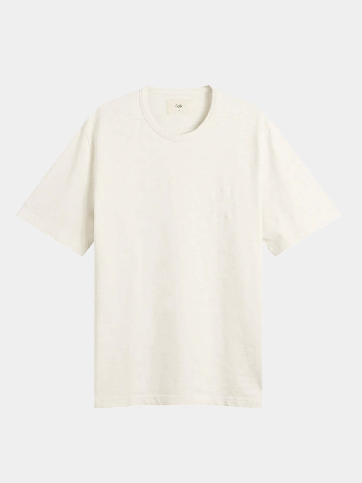 FOLK Slub Embroidered Tee - Image 1 of 1