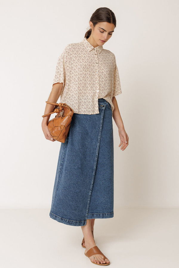 Indi & Cold Block Print Shirt