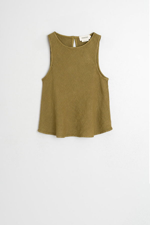 Indi & Cold Linen Top