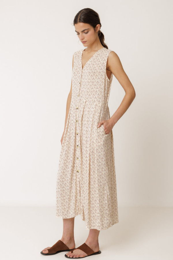 Indi & Cold Block Print Dress