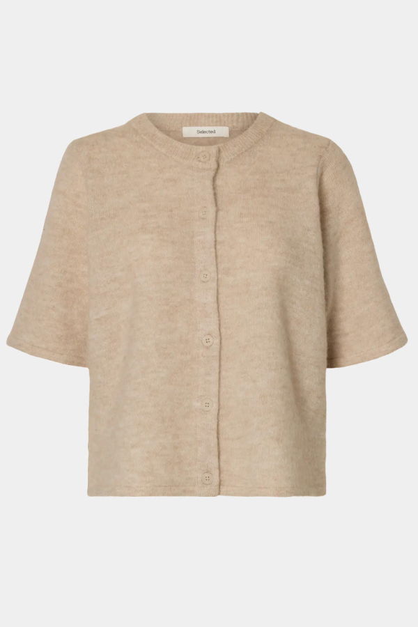 Selected Femme Lulu Short Sleeve Cardigan