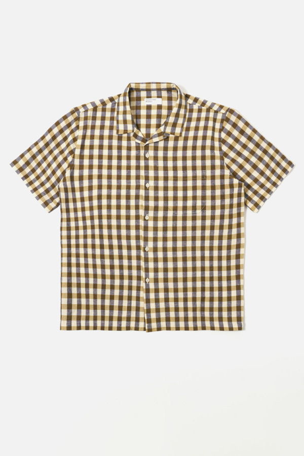Universal Works Road Shirt in Aberdeen Lincot Shirt