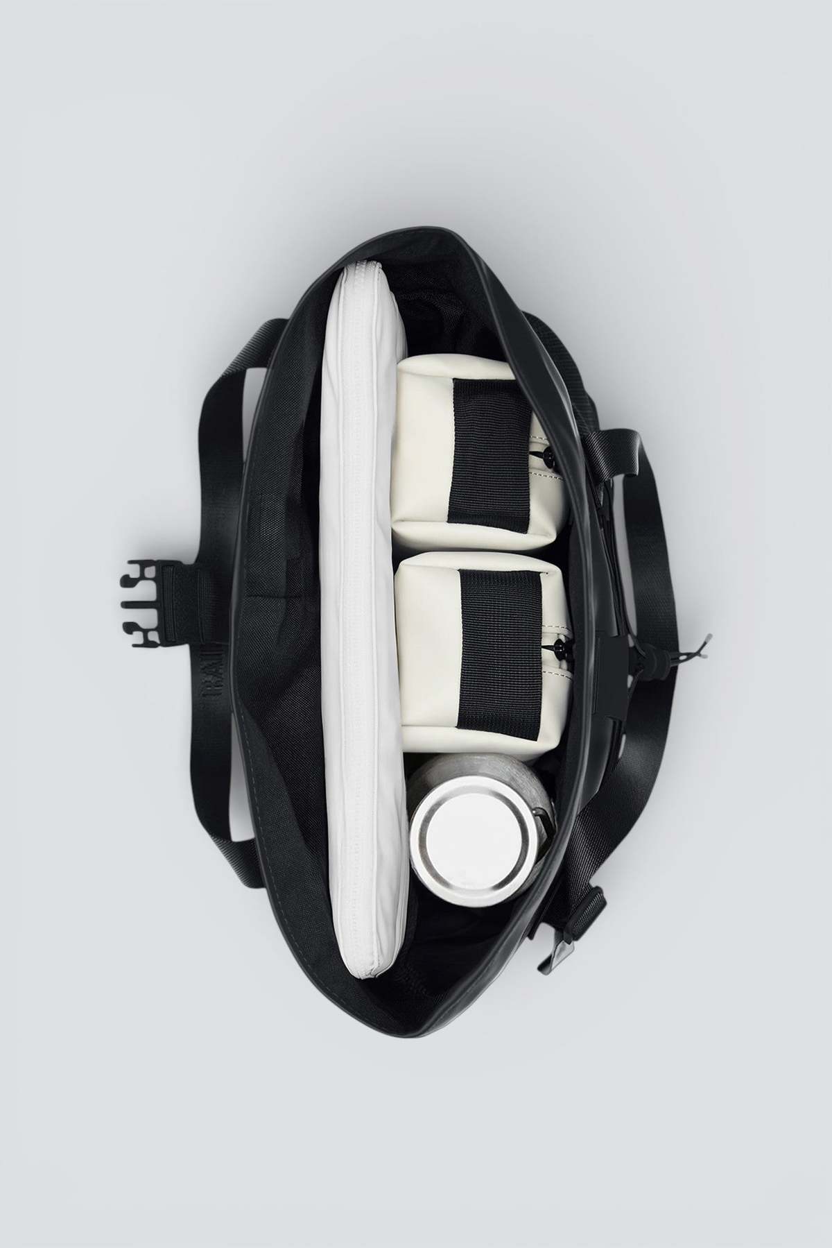 Rains Trail Rolltop Tote Bag - Image 3 of 5