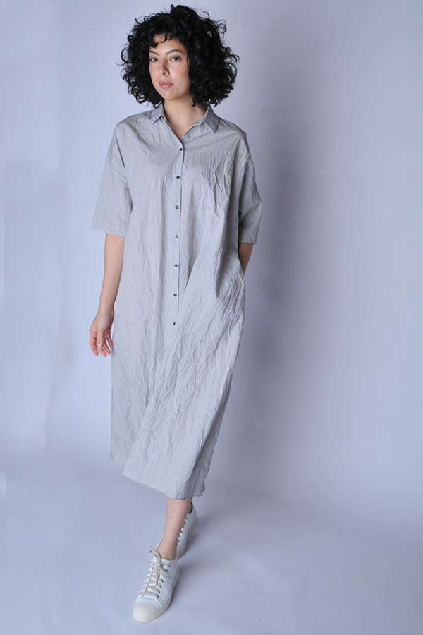A Punto B Abyss Striped Shirt Dress