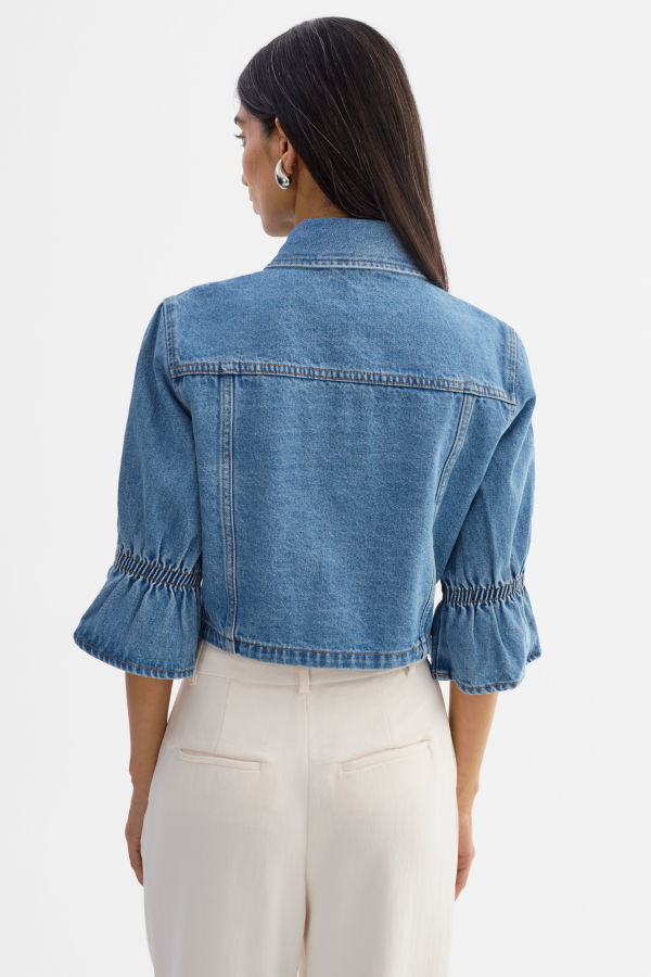LAMARQUE Carolina Denim Jacket - Blue