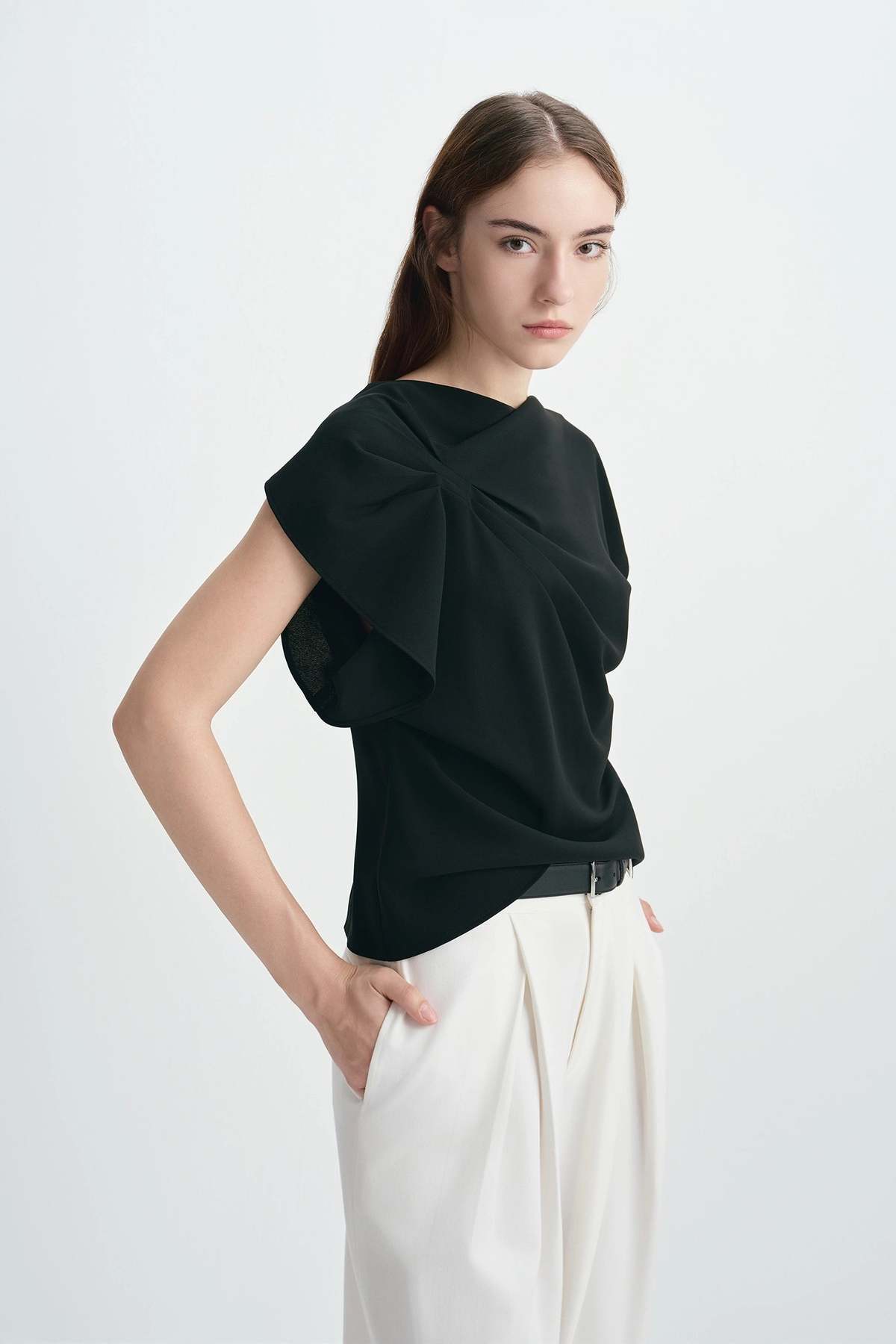 Sophie Rue Kari Top - Black - Image 2 of 4