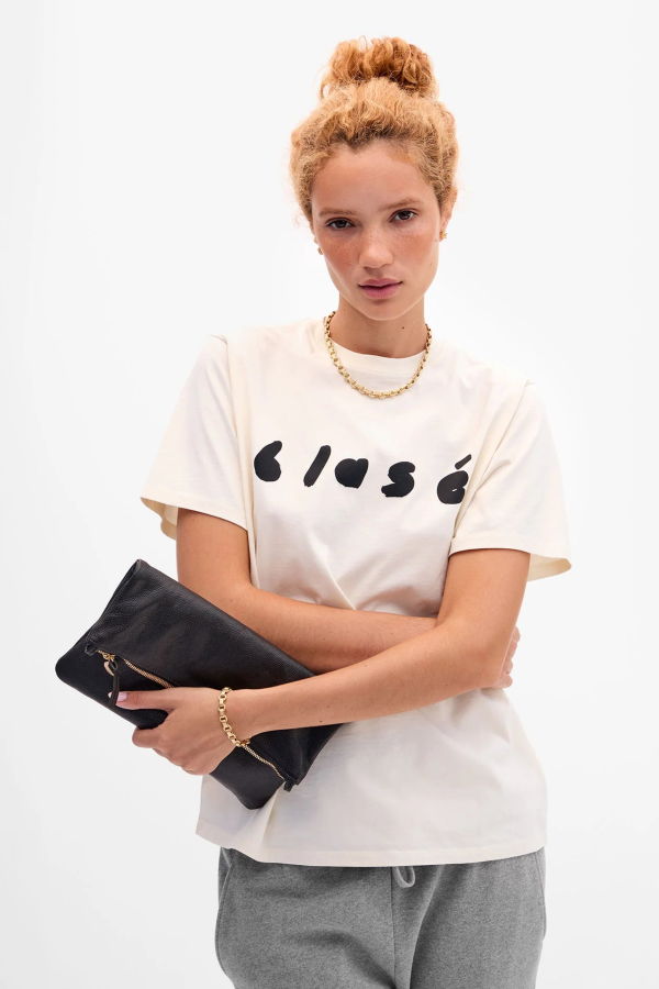 Clare V. Foldover Clutch with Tabs Clutch