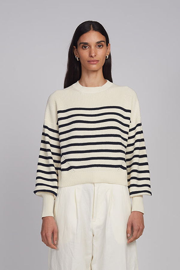 ELEVEN SIX LAYLA STRIPE SWEATER