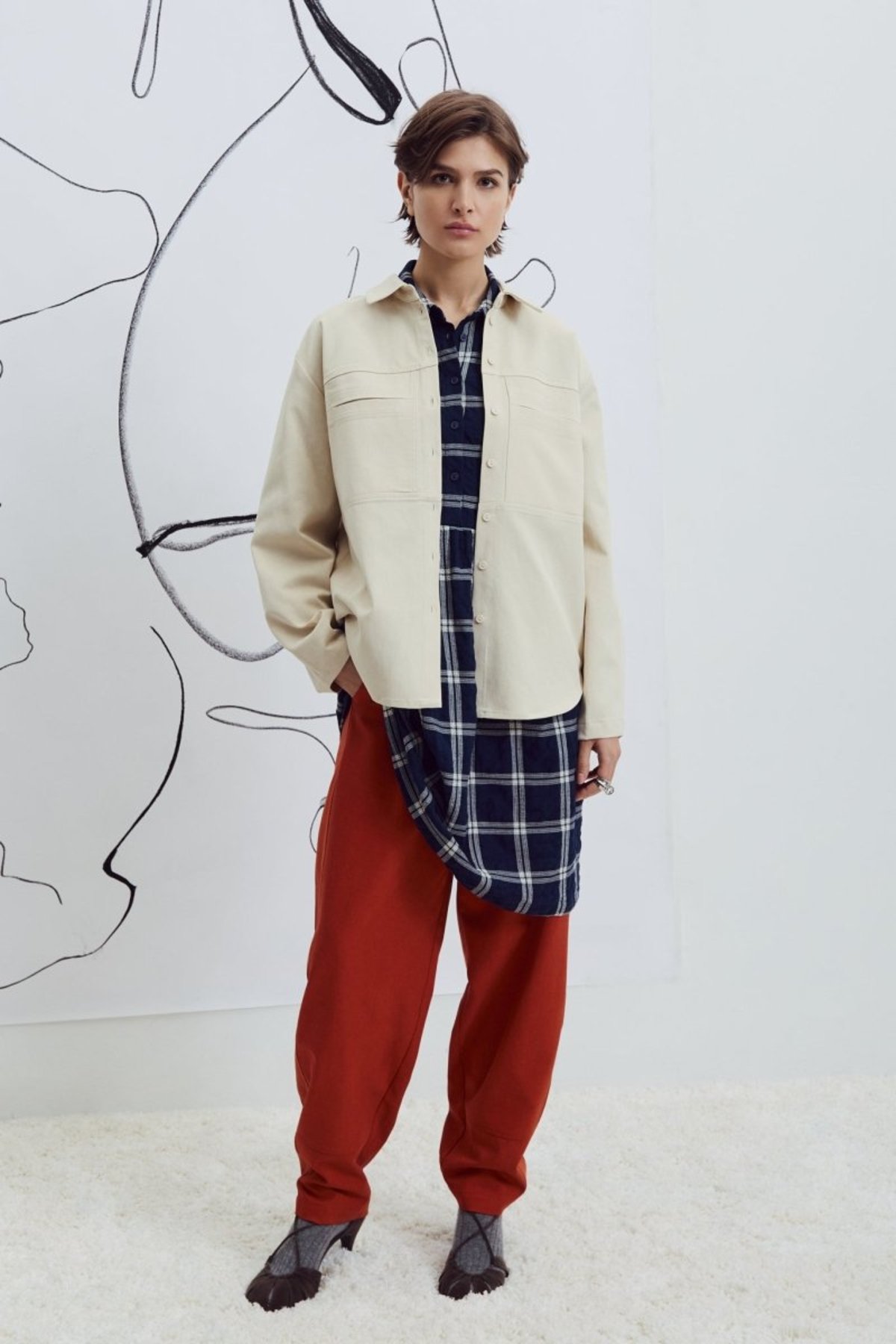 Eve Gravel Pompei Overshirt - Image 6 of 11