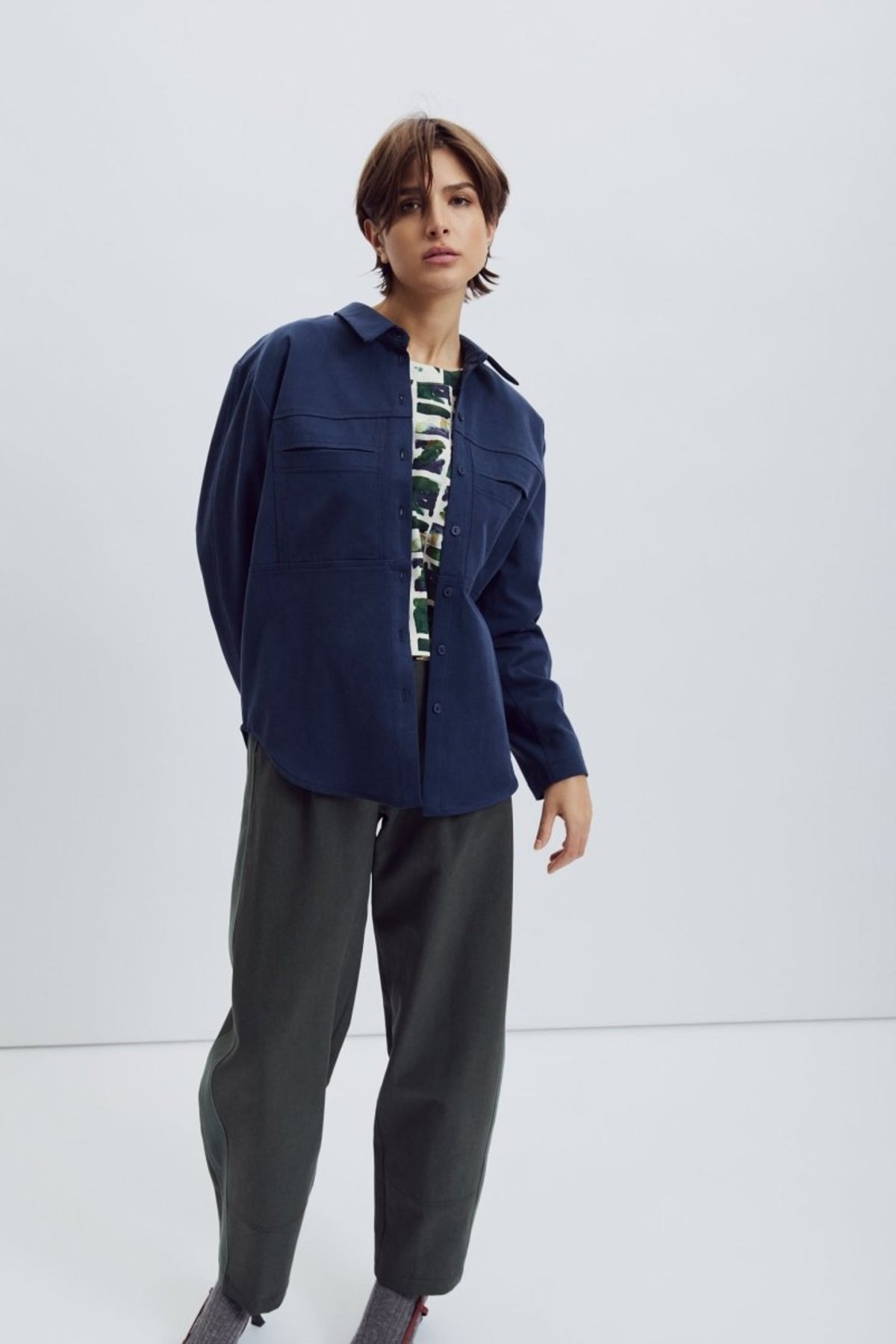 Eve Gravel Pompei Overshirt - Image 10 of 11
