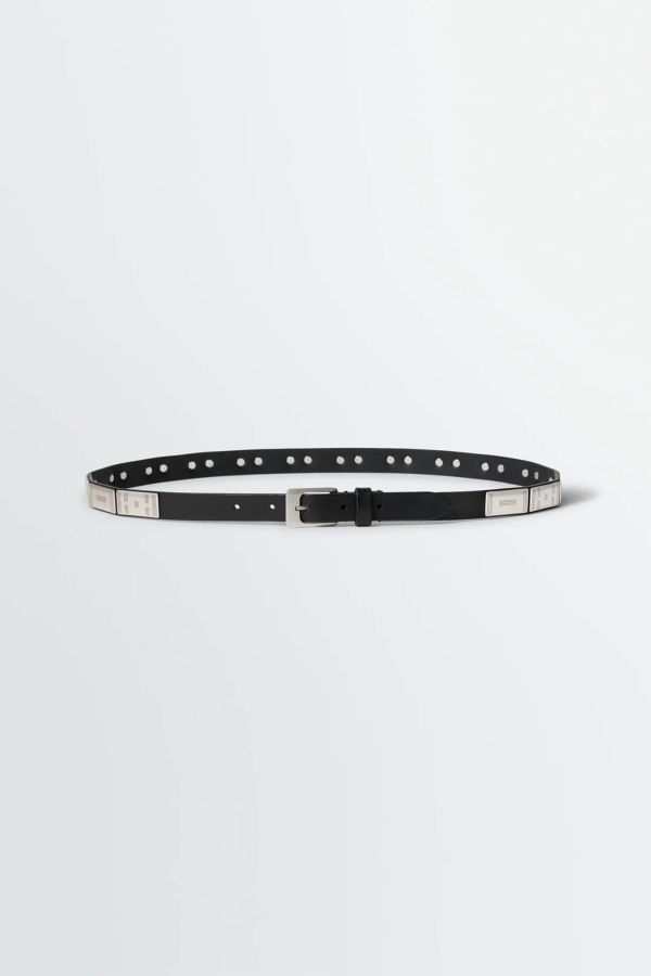Lemaire Buffalo Studs Belt - Black