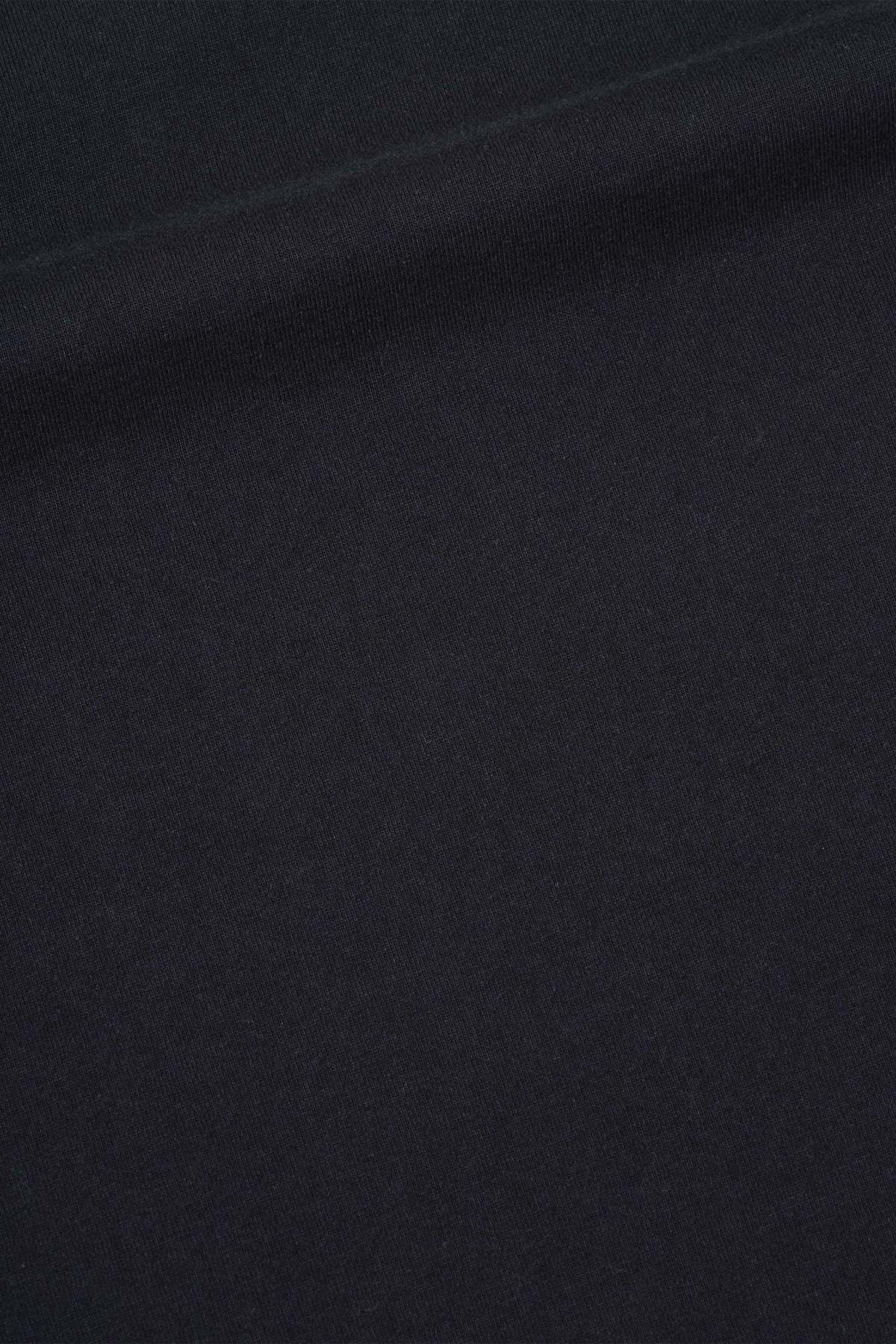 Margaret Howell Mock Neck T-Shirt Dry Cotton Jersey Tee - Image 7 of 7